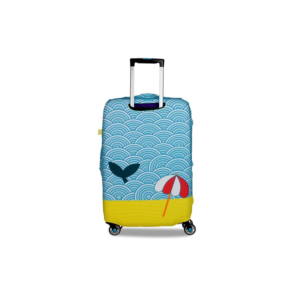 Luggage Hug Cover LIGHT WHALE - Image 4