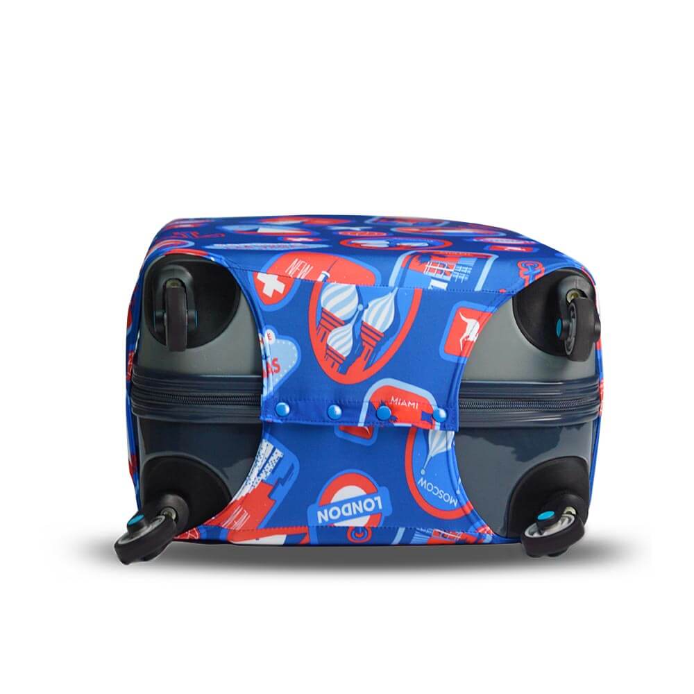 Luggage Hug Cover TRAVEL STAMPS - Image 4